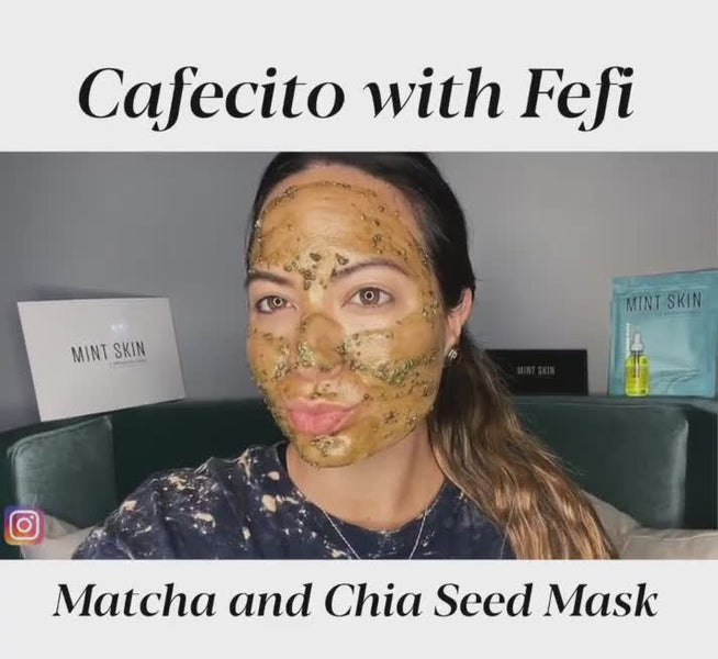 Cafecito with Fefi Episode 3 - Matcha and Chia Seed Mask